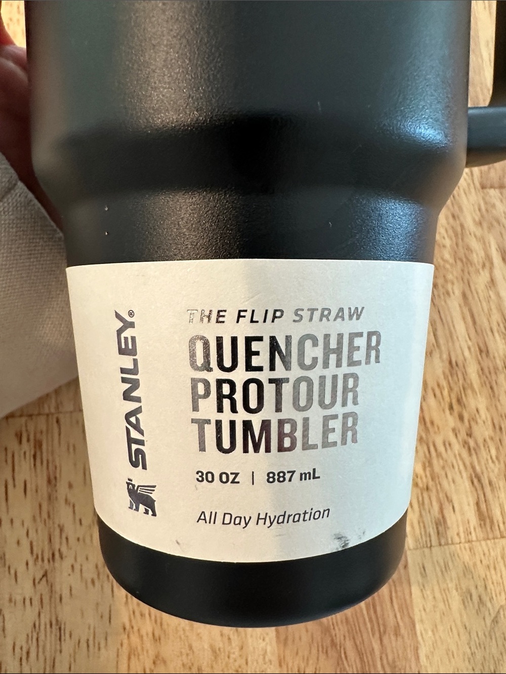 Stanley Black Quencher ProTour Tumbler NO LID NO Straw